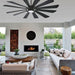 65 in. Large Outdoor Ceiling Fans with LED Light and Remote Control, Exterior Ceiling Fans-6-ErisView