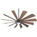 65 in. Outdoor Ceiling Fan and Light, Smart Fans with LED Light and Remote Control, Bronze Ceiling Fan-1-ErisView