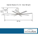 65 in. Outdoor LED Ceiling Fan and Light, Elegant Ceiling Fans, Silver Brushed Nickel Ceiling Fan-3-ErisView