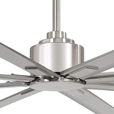 65 in. Outdoor LED Ceiling Fan and Light, Elegant Ceiling Fans, Silver Brushed Nickel Ceiling Fan-7-ErisView