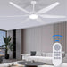 65 in. Outdoor LED Ceiling Fan with Light and Remote, Quiet Ceiling Fans with Lights, Big Farmhouse Outdoor Patio Ceiling Fan-7-ErisView