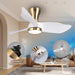 65 in. Smart Large Outdoor Fan, Remote Ceiling Fan with Light, Farmhouse Walnut Reversible DC Ceiling Fan, Propeller Ceiling Fan for Patio Living Room-29-ErisView
