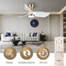 65 in. Smart Large Outdoor Fan, Remote Ceiling Fan with Light, Farmhouse Walnut Reversible DC Ceiling Fan, Propeller Ceiling Fan for Patio Living Room-32-ErisView