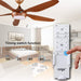 65 in. Smart Large Outdoor Fan, Remote Ceiling Fan with Light, Farmhouse Walnut Reversible DC Ceiling Fan, Propeller Ceiling Fan for Patio Living Room-36-ErisView