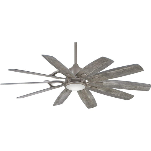 65 in. Unique Ceiling Fans with Lights, Elegant Ceiling Fans, Brushed Nickel Ceiling Fan-1-ErisView