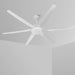 65 in. White Large LED Remote Ceiling Fan with Light, Reversible Quietest Fan For Sleeping with Light-1-ErisView