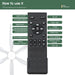 66 in. Large Ceiling Fans with Lights Remote APP Control, Modern Ceiling Fan, New Ceiling Fans for Living Room Garage Workshops, Warehouse Ceiling Fans-5-ErisView