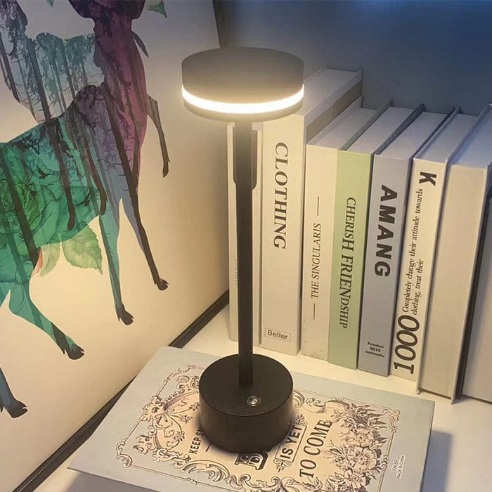 Touch Control Dimmable LED USB DC5V Aluminum Radiant Table Lamp Bedside Lamps