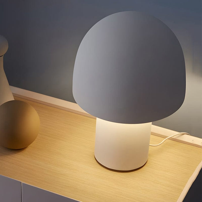 Touch-Control Modern Aluminum Murano Mushroom Table Lamp