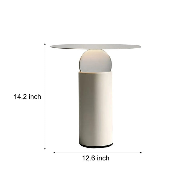 Nordic Adjustable Crystal Led Mini Disc SFIR Table Lamp 1-Light Reading Light