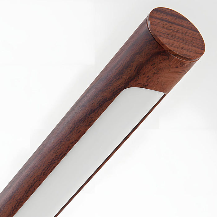 Linear Wood Task Light LED USB 17.7'' Bar Desk Lamp Dimmable Work Light