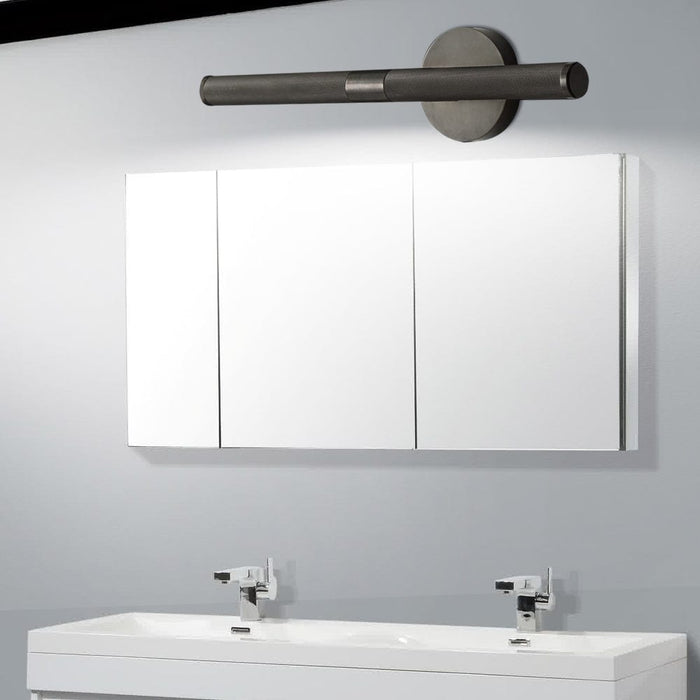 Modern LED Vanity Light Fixture with Gold/Chrome/Black Nickel Finish