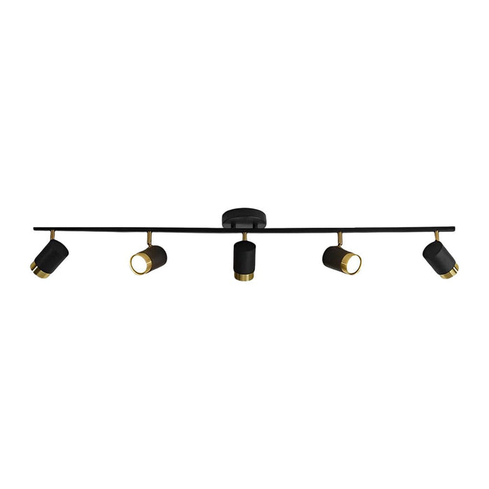 3/4/5 Lights GU10 LED Adjustable COB Surface Mounted Track Spotlight