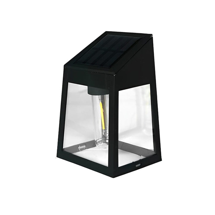 Waterproof Tungsten Bulb Intelligent Three Modes Modern Solar Wall Lights