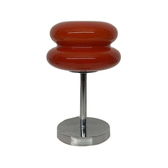 USB Thick Glass Burger Creative Warm Light Dimming Modern Table Lamp