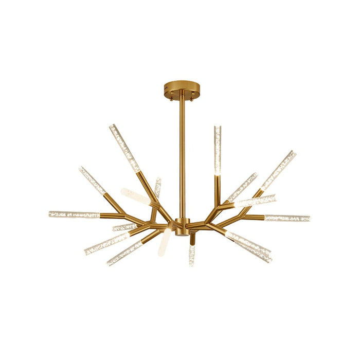 Unique Acrylic Branches LED Minimalist Lines Postmodern Chandelier Lamp