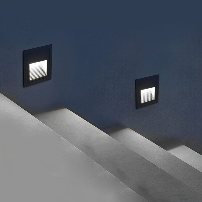 Rectangular IP65 Waterproof LED 3W Aluminum Modern Outdoor Step Lights