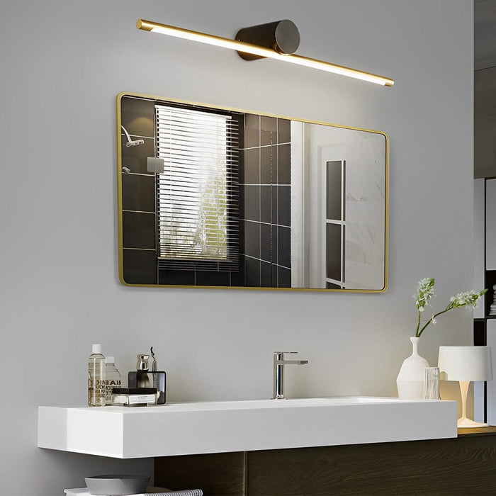 Linear Wall Lamp LED Dimmable Bathroom Vanity Lighting with Acrylic Shade