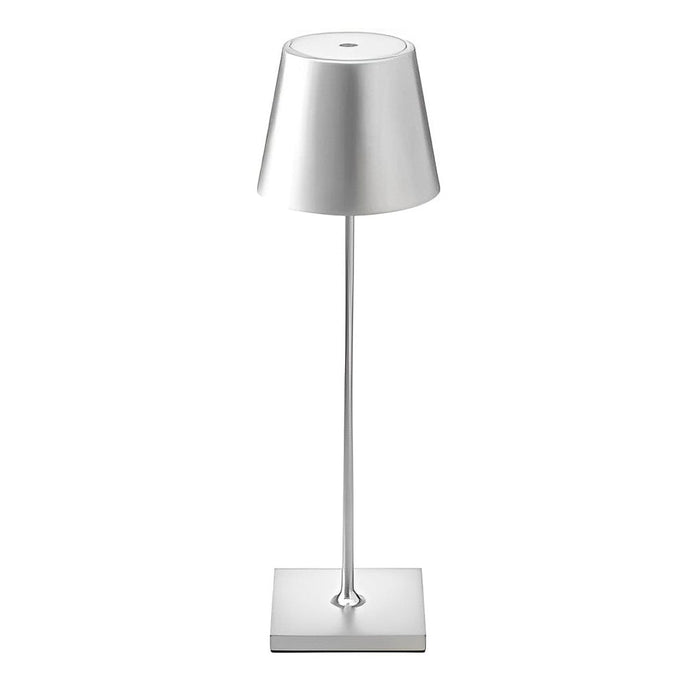 Aluminum Rechargeable Portable Touch-Control Table Lamp LED Stepless Dimming Desk Light