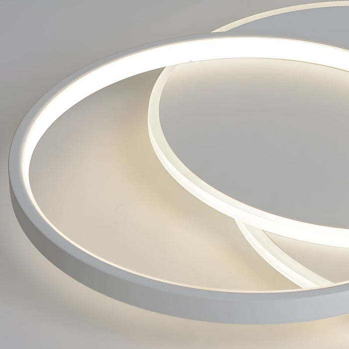 Round 3 Step Dimming LED Dimmable with Remote Nordic Ceiling Lights