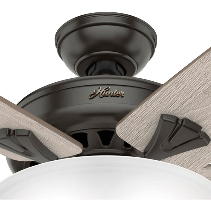 70 in. Bronze Ceiling Fan, Indoor Ceiling Fan with LED Light and Pull Chain Control, Hugger Ceiling Fans-10-ErisView