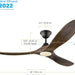 70 in. Ceiling Fan with LED Light and Remote Control, Matte Black Ceiling Fan-4-ErisView