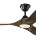 70 in. Ceiling Fan with LED Light and Remote Control, Matte Black Ceiling Fan-6-ErisView