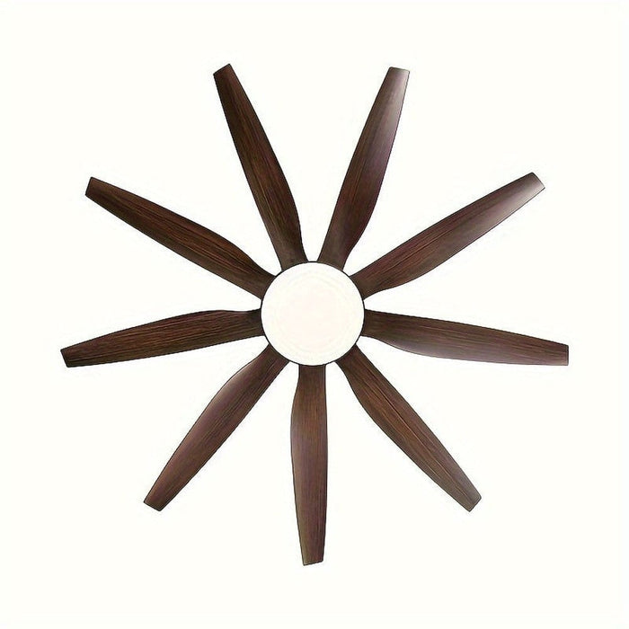 71 in. 9-Blade Large Ceiling Fan with LED Light for Living Room, Indoor Outdoor Reversible Ceiling Fan with Light Remote-ErisView