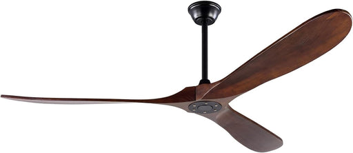 72 in. Ceiling Fans without Lights, Wood Remote Control Fan, Reversible Modern Ceiling Fan for Living Room Bedroom Kitchen-1-ErisView