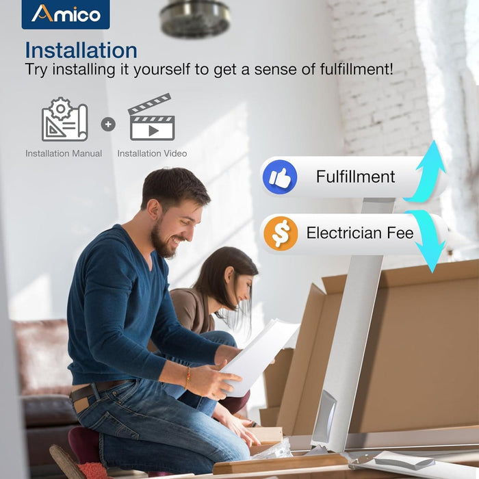 72 in. Indoor Outdoor Ceiling Fan with Remote Control, 8 Reversible Blades Industrial Bedroom Ceiling Fans, Dimmable Outdoor Fan for Patio-9-ErisView