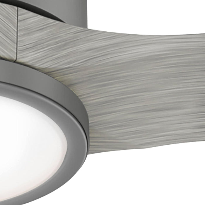 72 in. Large Ceiling Fans, Matte Silver Indoor Outdoor Ceiling Fans with LED Light Kit and Handheld Remote, Hugger Ceiling Fans-7-ErisView