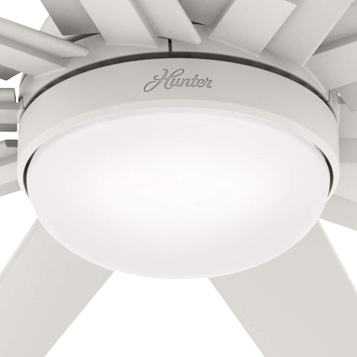 72 in. Large Ceiling Fans, Matte White Ceiling Fan, Ceiling Hugger Ceiling Fans, Cathedral Ceiling Fan-5-ErisView