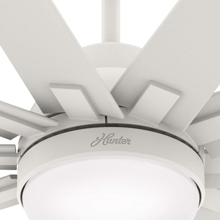 72 in. Large Ceiling Fans, Matte White Ceiling Fan, Ceiling Hugger Ceiling Fans, Cathedral Ceiling Fan-7-ErisView