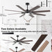 72 in. Large Outdoor Ceiling Fans with Light and Remote Control, Modern Industrial Reversible Ceiling Fan for Living Room Patio Bedroom, Large Outdoor Fan-7-ErisView