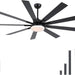 72 in. Outdoor Remote Control Ceiling Fan and Light, Large Dimmable Modern Ceiling Fan, Outdoor Fan for Patio, Unique Ceiling Fans-1-ErisView