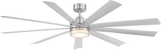 72 in. Smart Indoor Outdoor Stainless Steel Ceiling Fanswith LED Light and Remote, Works with Alexa Google Assistant Samsung Things Ios android APP-1-ErisView