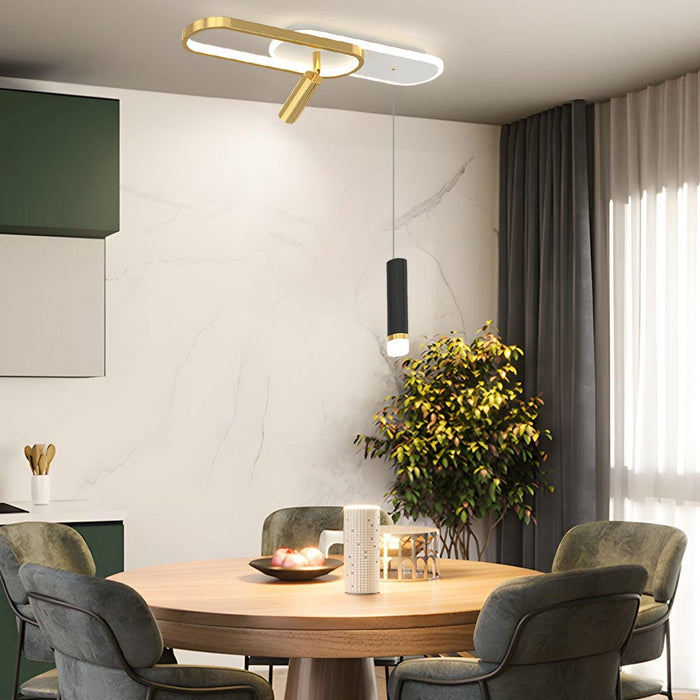 Long Strip 3 Step Dimming Modern Ceiling Lights Spotlights Hanging Lights