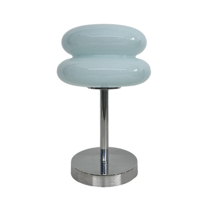 USB Thick Glass Burger Creative Warm Light Dimming Modern Table Lamp
