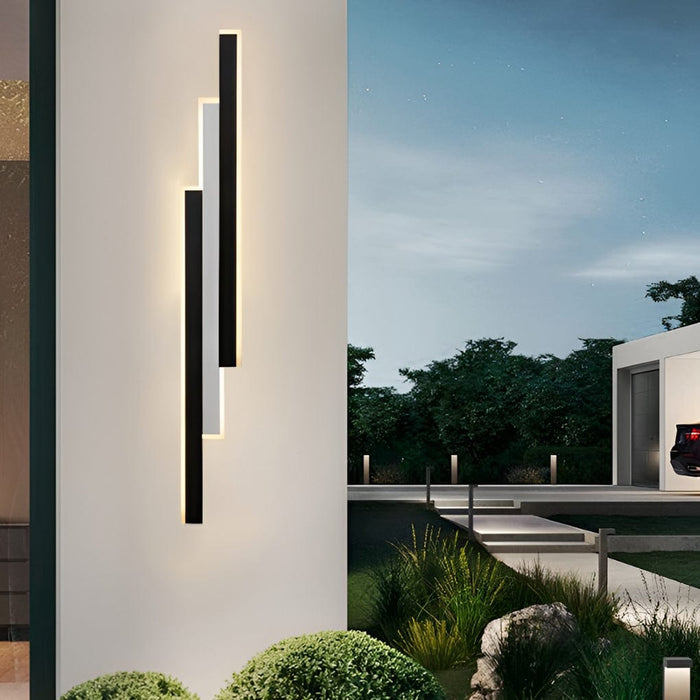 Long Strip LED Modern Outdoor Wall Sconce Lighting