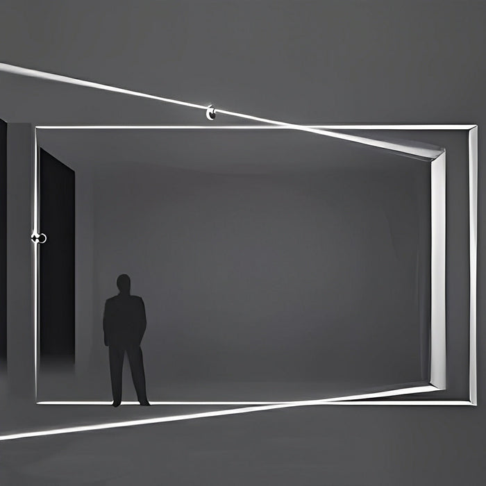 Cyberpunk LED Wall Light, Beam Spot, Laser Line, Modern Minimalist for Hallway/Bedroom/Living Room