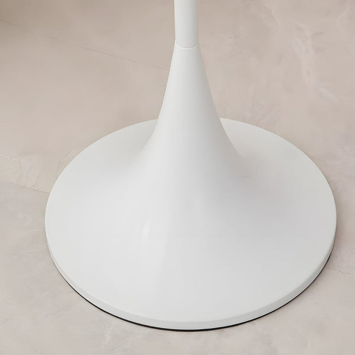 Iron White Mushroom Dome Floor Lamp With Arcylic Shade Half-sphere Dimming Standing Lamp