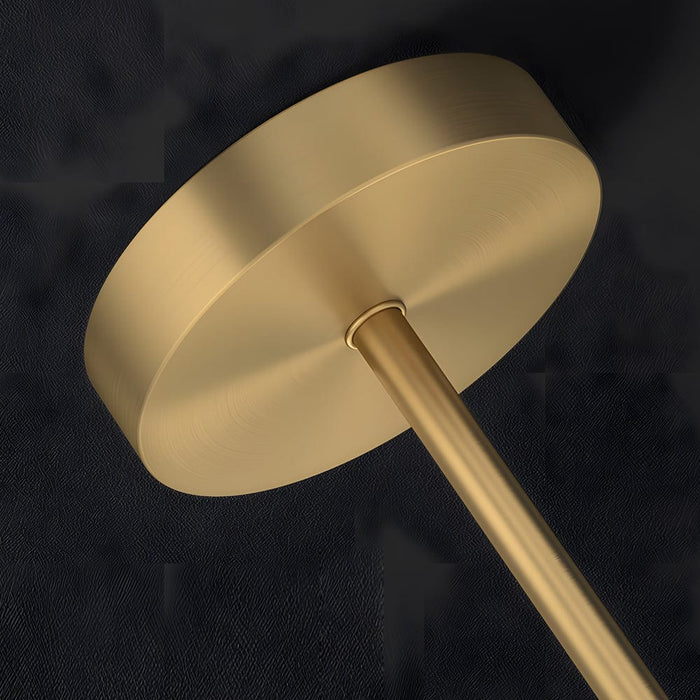 Copper Linear Brass LED Desk Lamp with Adjustable Direction