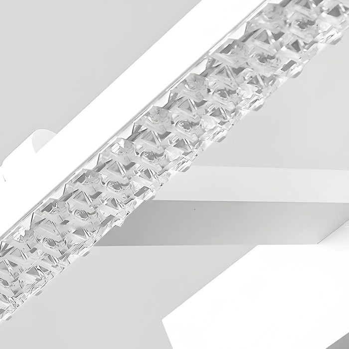 1-Light Acrylic Bar 160° Adjustable LED Vanity Lights In-3 Step Dimming