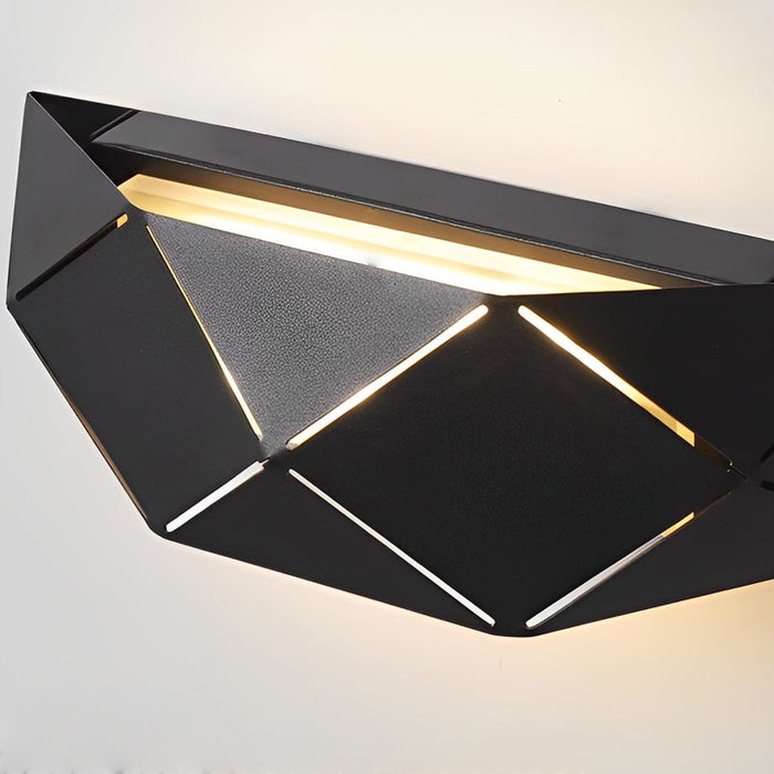 Minimalist Creative Geometric Iron Acrylic Modern Wall Lights Wall Lamp