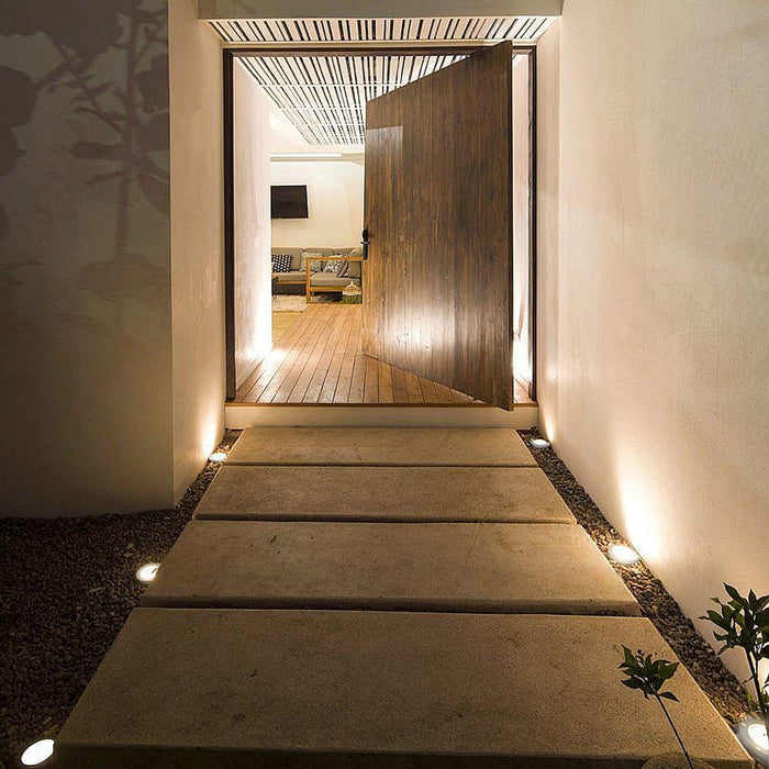 8 Pcs Solar LED Outdoor Step Lights