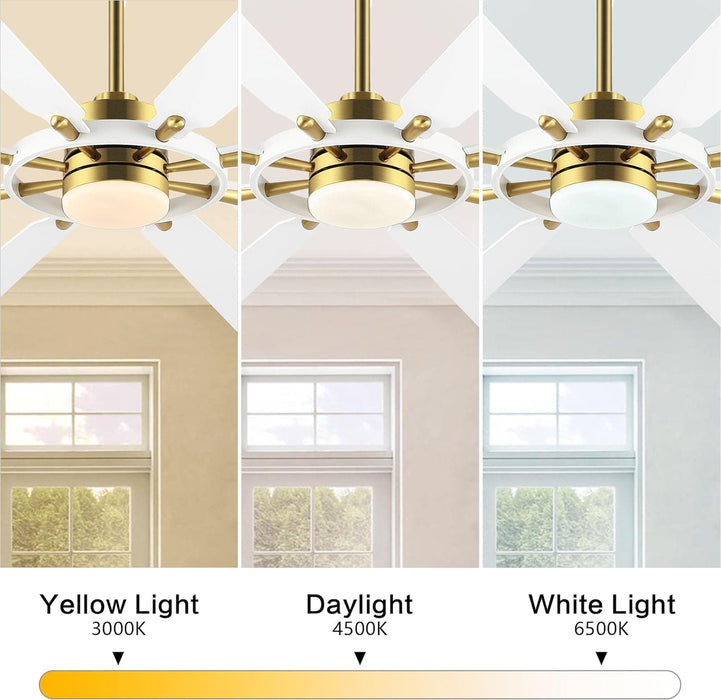 80 in. Black Huge Ceiling Fan with Lights and Remote, Wood 8 Blades Reversible Silent Ceiling Fan, Modern Large Ceiling Fan for Bedroom Dining Living Room-12-ErisView