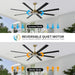 80 in. Large Ceiling Fan with Lights and Remote Control, Industrial Ceiling Fans for Bedroom Living Room-11-ErisView