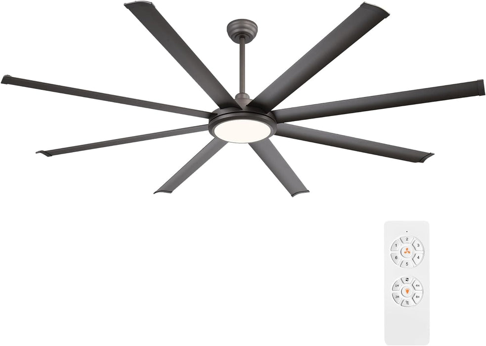 80 in. Large Ceiling Fan with Lights and Remote Control, Industrial Ceiling Fans for Bedroom Living Room-25-ErisView