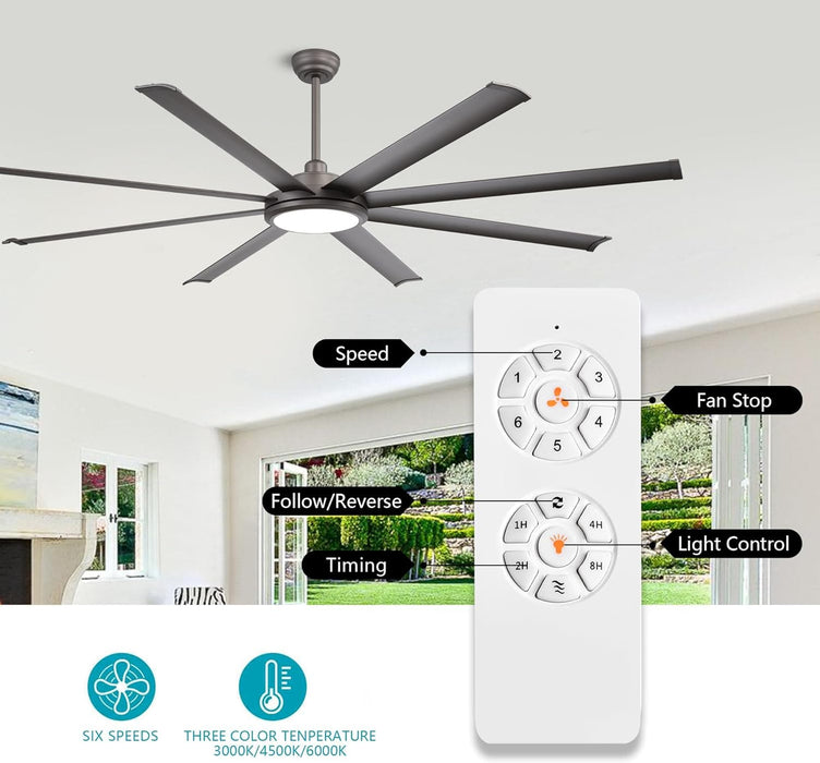 80 in. Large Ceiling Fan with Lights and Remote Control, Industrial Ceiling Fans for Bedroom Living Room-27-ErisView