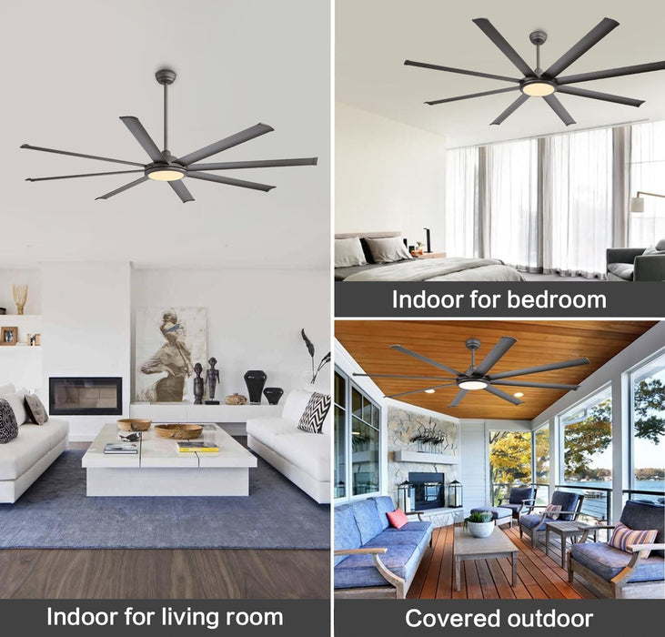 80 in. Large Ceiling Fan with Lights and Remote Control, Industrial Ceiling Fans for Bedroom Living Room-31-ErisView